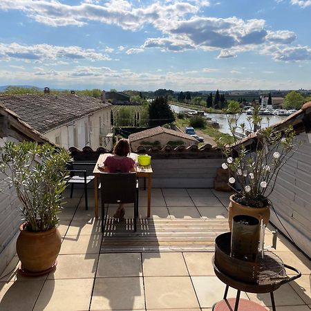 Grosse Ferienwohnung Am Canal Du Midi Mit Dachterrrasse 험프스 외부 사진